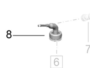 Stoßdämpfertülle (Typ Luftfederung). Porsche Macan - 95B971873A