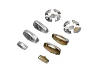 Sitzknopfersatz in Galvanosilber 14-fach - 99161371301DMN, 7PP959748PDMN