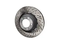 Brake disc rotor, Rear. Porsche 981 Cayman GT4 - 98135240780, 98135240880, 205971C, 205970C, 9GT615601F, 9GT615602F, 98135240781, 98135240881