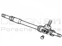 Steering Rack Porsche 924S / 944 (Reconditioned) - 94534701100