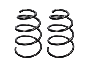 Schraubenfedersatz vorne - 2er-Set - für Porsche 986 Boxster (ohne Sportfahrwerk) 1997-2004 - 98634353101504, 98634353109504, 98634353105504 - 93637