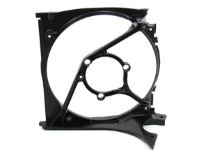 Lüftergehäuse und Halterung für Wasserradiator. Porsche 991.2 / 982 Boxster / 982C Cayman - 9P1121383, 9P1121383A, 9P1121383B, 9P1121384, 9P1121384A, 9P1121384B