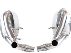 Exhaust muffler / silencer set. Porsche 997.1 - 97300S, 1620602110, 97.300S, 99711121203, 99711123203, 99711121202, 99711123202, 99711141204, 99711143204, 99711110500, 99711110600, 99711161103, 99711121103 - 97.300S, 1620602110