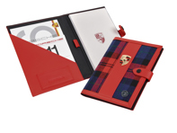 '50 Years 911 Turbo' document folder, Red - PCG480930A