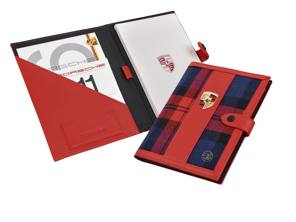 '50 Years 911 Turbo' document folder, Red - PCG480930A