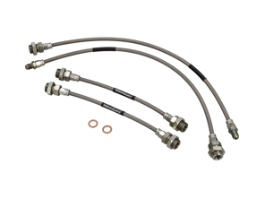Stainless steel brake hoses. Porsche 924/944 - DHK153