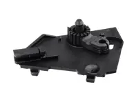 Support en plastique pour levier d'ouverture du capot – Pieds conducteur. Porsche 958 Cayenne 2011-2018 - 95851163300, 95851163301