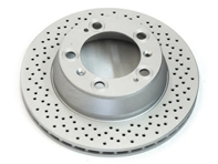 Brake disc rotor Rear. Standard Coat Z. Porsche 996 / 997 (OE Part No 99635240104) - 460.1527.20, 99635240103, 99635240104, 99635240105