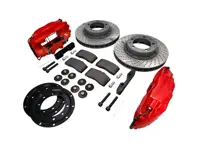 Bremssattel und Bremsscheibe „Big Reds“ Front-Upgrade-Kit für Porsche 911 69-73 - FVD351964499ALU