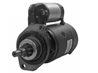 Starter motor. Porsche 356 1960-65 12V 0,8kW, 9 TEETH - 61660410202, 0001208013 - A08013