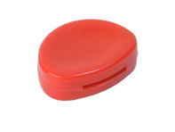 Manopola di controllo del riscaldatore. ROSSO. Porsche 911 1969-85/914 - 90157191800 - URO-009080, 1688000500
