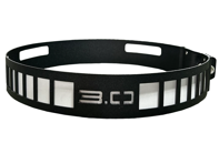 Stainless-steel fan hold-down strap, Square holes design. Porsche 911 1965 - 1989 - 90110625102, 90110625103, 96410625120