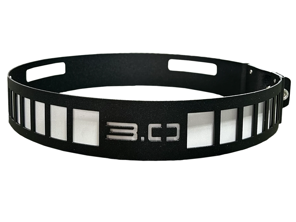 Stainless-steel fan housing strap, Square holes design. Porsche 911 1965 - 1989 - 90110625102, 90110625103, 96410625120