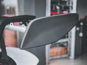 Embouts de spoiler arrière en fibre de carbone à col de cygne. Porsche 992 GT3 RS - 9GT827685, 9GT827685OK1, 9GT827686, 9GT827686OK1, 9GT827867C, 9GT827867COK1, 9GT827868C, 9GT827868COK1