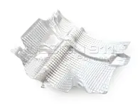 Hitzeschutzschild für die hintere Stoßstange. Porsche 957 Cayenne - 95550551511, 95550551510, 95550551611, 95550551610