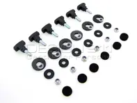 Kit de montaje para rejilla para tapa de alerón trasero Porsche 911 1965-68 - 90155904121, 90155942121, 90151179121, 90015102703, 99908410202