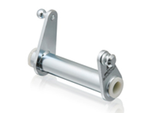 Rückwärtshebel des Gasgestänges am Getriebe. Porsche 356 B / C - 69542302101