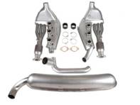 Sports exhaust with catalytic converters conversion set 2 in 1 out. Porsche 911 3.2ltr 1984-89 - 93011104300, 93021102901 - 1620802810