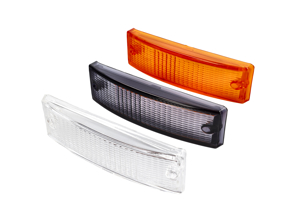 Lentille de clignotant, avant. Porsche 911 1974-89 - 91163191400