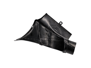 Heißluftstutzen HINTEN LINKS. Porsche 911 / 914 - 93010632102, 93010632101, 93010602150 - ENG11.2.112, ENG112112, 1682602070