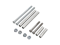 Kit de montaje de soportes para silenciador de escape (12 piezas) Porsche 996 / 997 / 997.2 - 99611123000, 90037810501, 90037818301, 99611123100, 90038000501