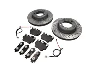 Pack Plaquettes de frein et Disques de frein AVANT pour Porsche Boxster 986 S - 99635140501, 99635140601, 99635294904