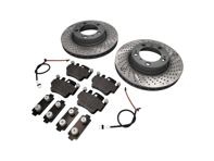 FRONT Brake Pads and Brake Disc Package for Porsche Boxster 986 S