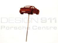 Stick Pin 'Porsche 911 Turbo' Rouge rubis