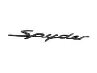 Insignia 'SPYDER' para Porsche 987 Boxster - 98755923903, 987.559.239.03