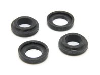 Set di boccole in gomma del braccio del tergicristallo. Porsche 928/944/968/993 - PCG62812900, 94462812900, 94462812800