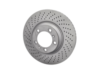 Brake disc rotor, Front. Standard Coat Z. Porsche 997 TURBO (OE Part No 99735140501 / 99735140601) - 460.1576.20, 460.1577.20, 99735140500, 99735140501, 99735140502, 99735140600, 99735140601, 99735140602