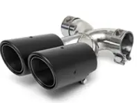 Tuyau d'échappement en fibre de carbone double style de luxe. Porsche 987 Boxster / 987C Cayman - 98711125300, 98711125402, 98711125401, 98711125830, 98711125831, 98711125501, 98711125601, 98711198100