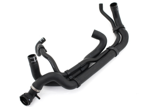 Water coolant top hose. Porsche 958 Cayenne 3.6L - 95810640111, 95810640110