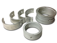 Main Bearing set. Porsche 356C / 912 - 0.25mm Case oversize - 61610013850, 61610013870, 61610013875, 61610013885
