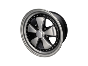 17' Style 548 Fuchs Split Rim RSR Style Alloy Wheels 9.0J ET50 For Porsche Car