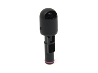 Headlight washer black matt nozzle head. Porsche 991.1 / 981 Boxster / 981C Cayman - 99162826501, 99162826500