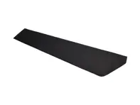 Linke Abdeckung für die Verkleidung der B-Säule, Leder, Schwarz. Porsche 964 / 993 1991–1998 - 911555757758YR