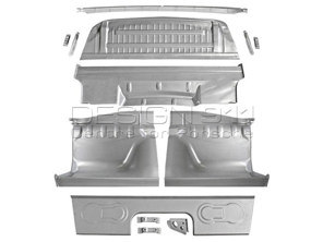 KIT ÉLÉMENT DE SIÈGE ARRIÈRE PORSCHE 1969-71 901 BOÎTE DE VITESSES - 91150195100, 90150177000, 90150177100, 1680250310, 91151203560, 90150308140, 91150195150, 90150208100, 91150100020