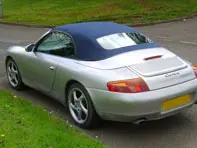 Cabriolet-Verdeck. Porsche 996 1999-01 - 9960541004