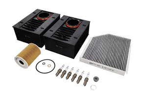 Kit de mantenimiento y servicio para Porsche 95B Macan S / GTS 3.0L / Turbo 3.6L 2014-18 - 0PB115466, 95B129620, PAB81943920, 99917023390, PAF005282, PAF013827