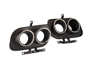 DesignTek Embouts d'échappement design rond double, chromés pour Porsche 997.2 - 992251187Q, 992251187AJ, 992251187AA, 992251188Q, 992251188AJ, 992251188AA, 992251187M, 992251187BA, 992251188M, 992251188BA, 992251188R, 992251187C, 992251187AS, 992251187AE, 992251188C, 992251188AS, 992251188AE, 992251187J, 992251187AT, 992251187AF, 992251188J, 992251188AT, 992251188AF