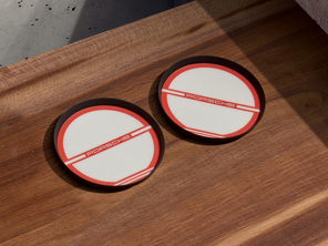 Porsche Car coaster for cup holder,  Salzburg Racing Design. Porsche Cayenne >>2017 - 9Y0044061B