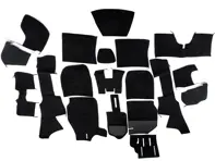 Jeu complet de moquettes intérieures pour Porsche 911 69-73 Coupé LHD