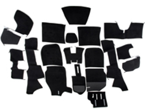 Kompletter Innenraum Teppichsatz für Porsche 911 69-73 Coupe LHD