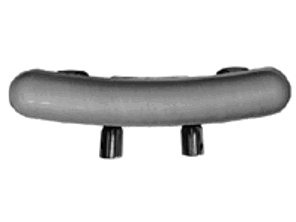 Silenciador de escape / caja trasera del silenciador. Porsche 914 1.7L, 1.8L 08/1969-07/1974 - 91.408, 91408, 1620604600, 021251053C, 021251101E, 021251101K - 91.408, 1620604600