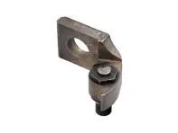 Demi-charnière de porte avant/arrière, partie supérieure avant. Porsche 9J1 Taycan - PAD831411, PAD831412, 9J1831411, 9J1831412