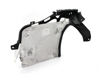 Supporto laterale paraurti posteriore con scudo termico. Porsche 997.1 C4/C4S - 99750563105, 99750563109, 99750563209, 99750563201, 99750563205