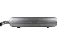 Silencieux d'échappement / silencieux avec sortie au design froissé. Porsche911 1966-67 - 91111102500, 91111102505, 92.210Cearly, 1620614400 - 1620614400
