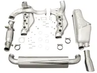 Ligne d'échappement complète pour Porsche 964 en Inox - 1620001110, 92.262S, 1623104470, 1621400710, 1621100606, 1621101900, 1621200100, 1625000300, 1625000900, 1623400100, 1620701100, 1620607300, 1620606200, 1620301400, 1623104480, 1623104470, 92.247SCLAMP, 99311119500, 96411119205, 96411119800, 90007428202, 99908405202, 99908500102, 92.241S, 92.270S, 92.560S, PO-92260S, 91.024S, 91.023S, 96411104205, 96411321316, 96411321315, 96411104504, 96411104502, 96411104605, 96421104004, 96421103905, 96421103932, 99908500103