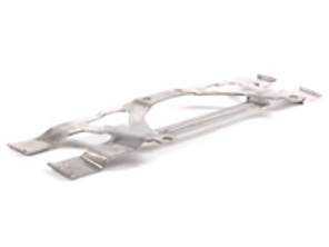 Halterung für Abgasschalldämpfer. Porsche 996 Turbo / 997 Turbo / 997 GT3 - 99611102471